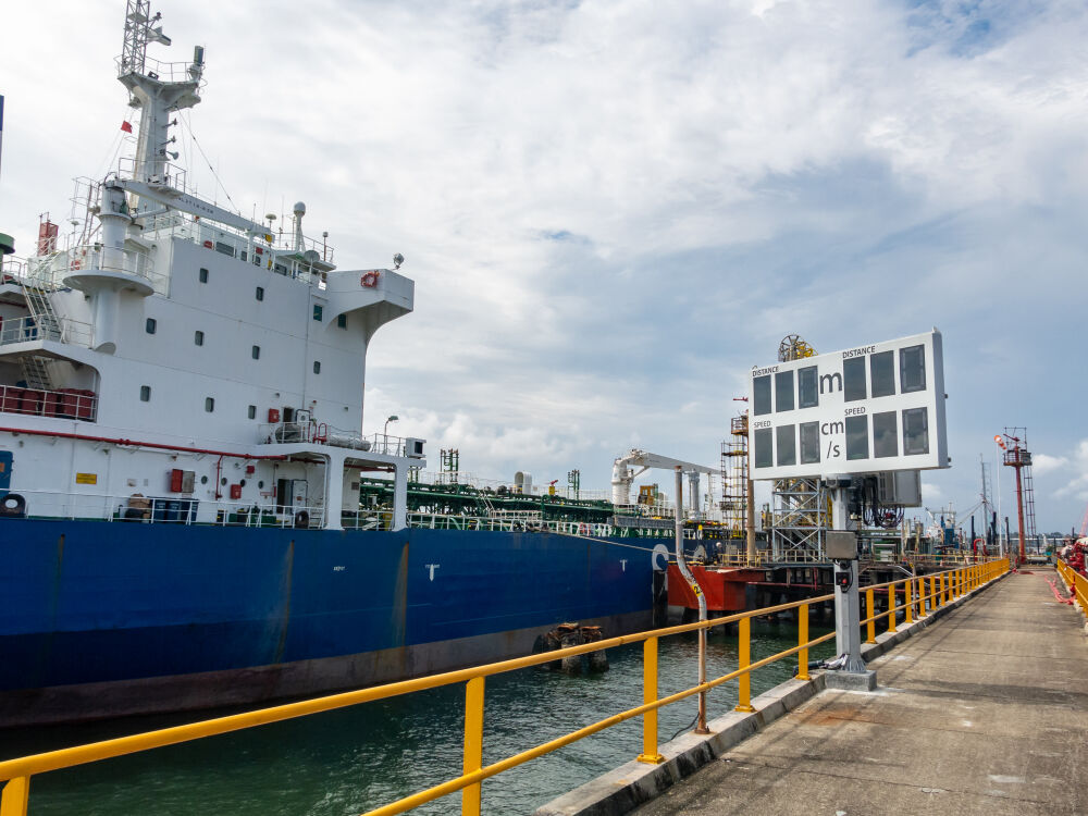 Berthing Aid System Balikpapan