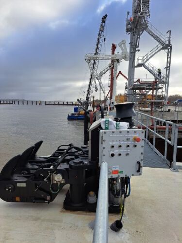 Straatman Quick release Mooring Hooks LNG Terminal Stade