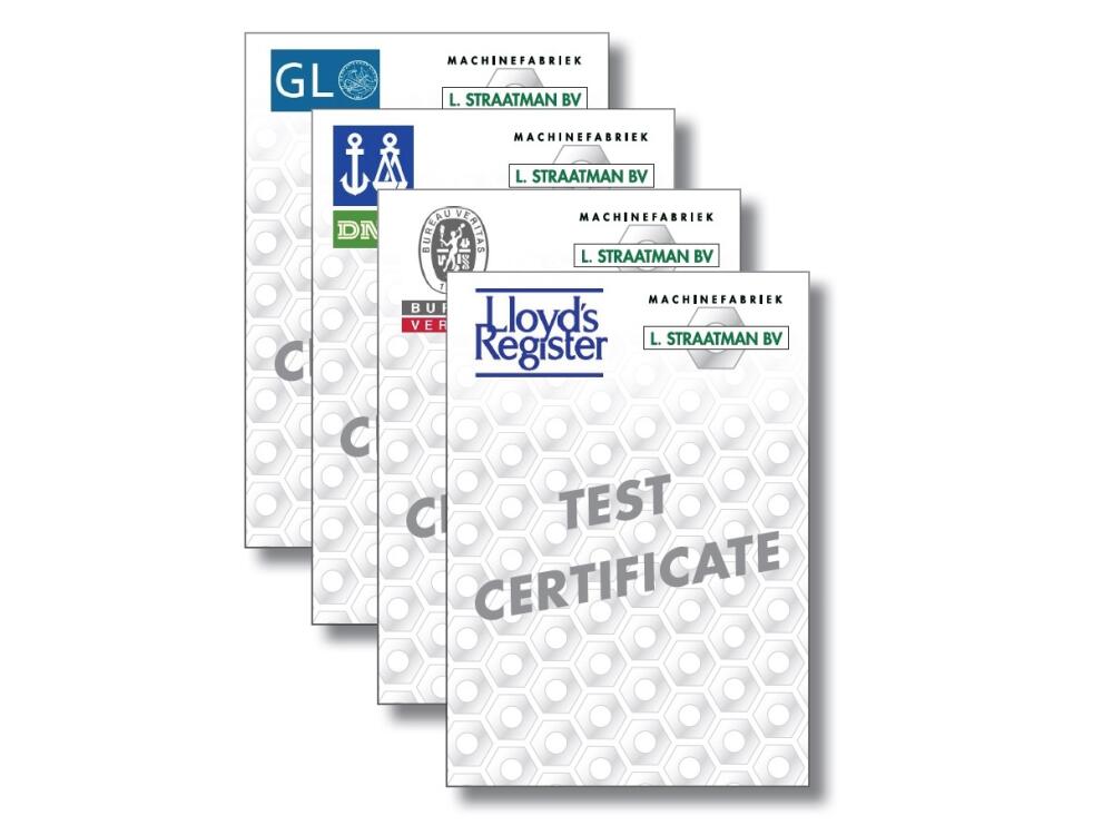 Quick Release Hooks test certificates