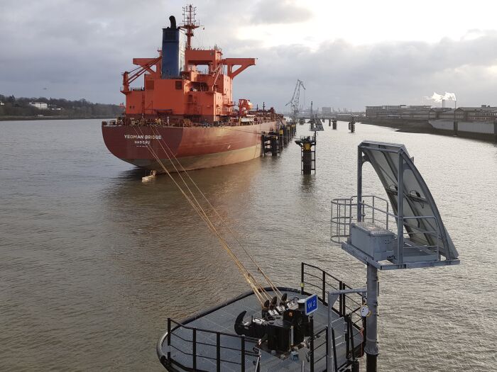Solar Power System Port of Hamburg