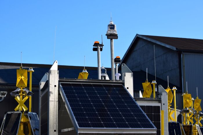 Solar power system maritime