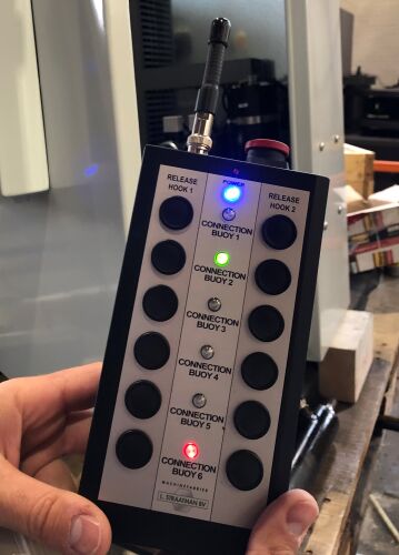 Remote release quick release hooks