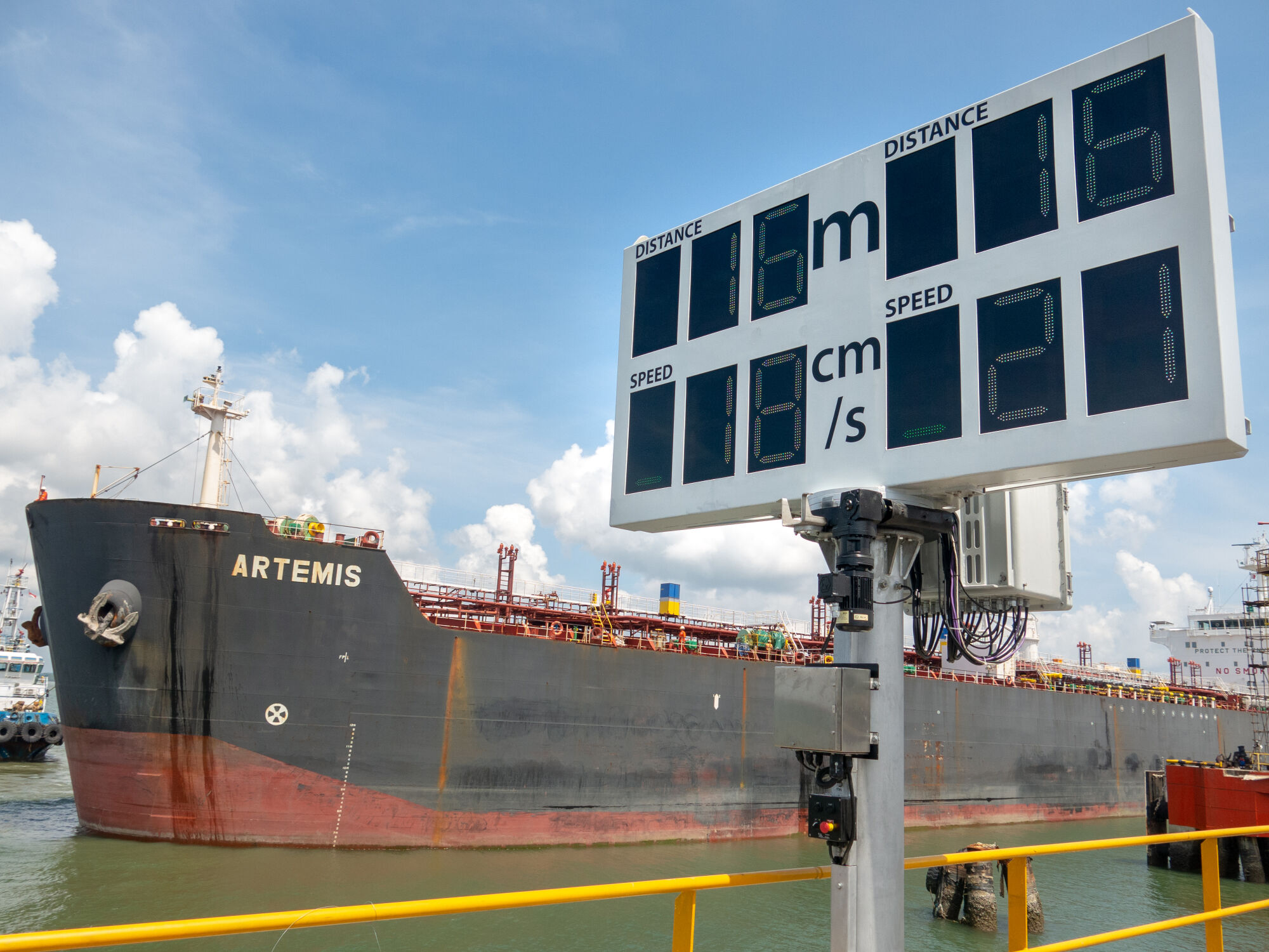Berthing Aid System Balikpapan