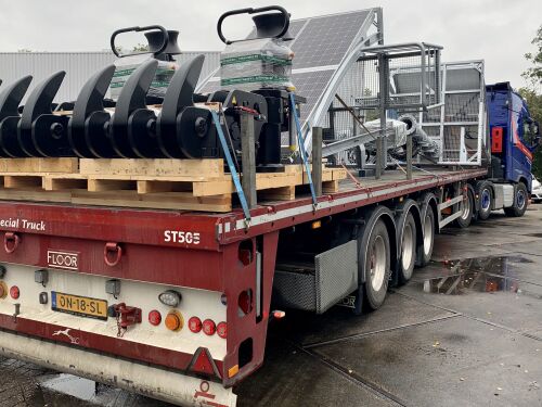 Solar power systems for Calandkanaal