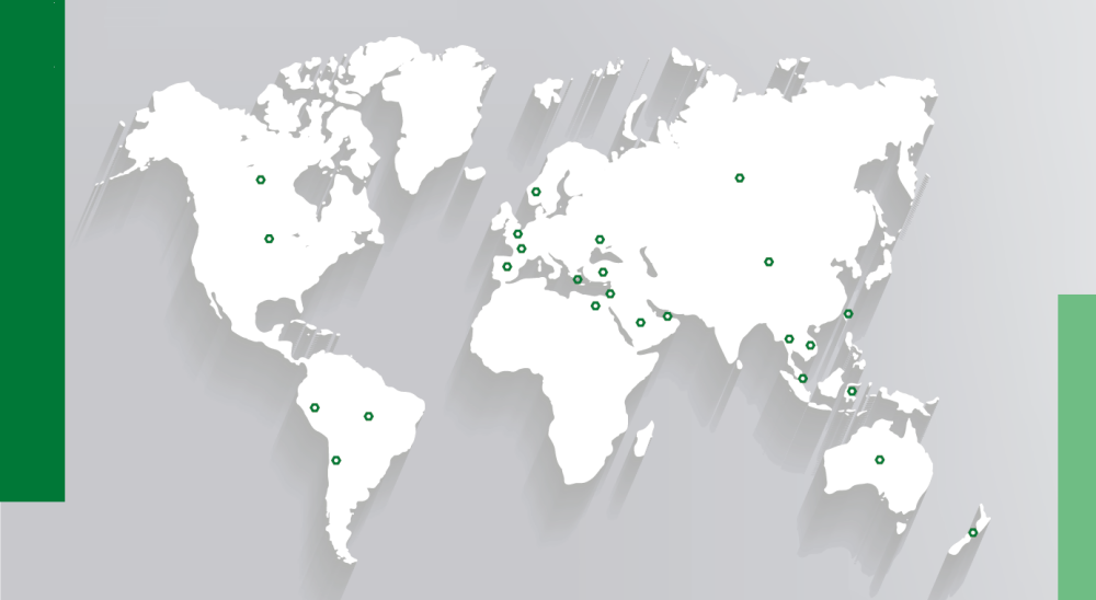 Worldwide agents of Straatman mooring equipment