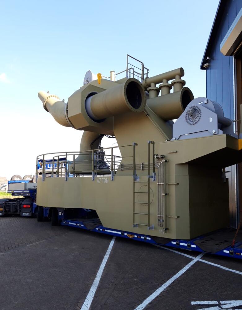 Bow coupling Straatman Dredging